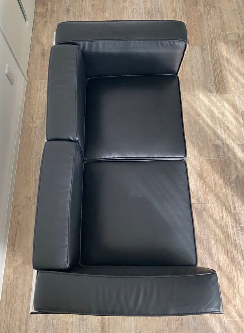 【名作】LC2 リプロダクト ル・コルビュジエ 2人掛けソファ