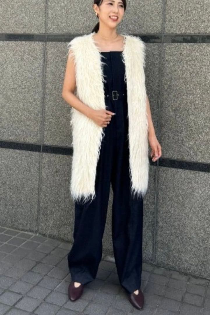 MIYAさま専用 アルアバイルイエティシャギーニットジレ　新品未使用タグ付き