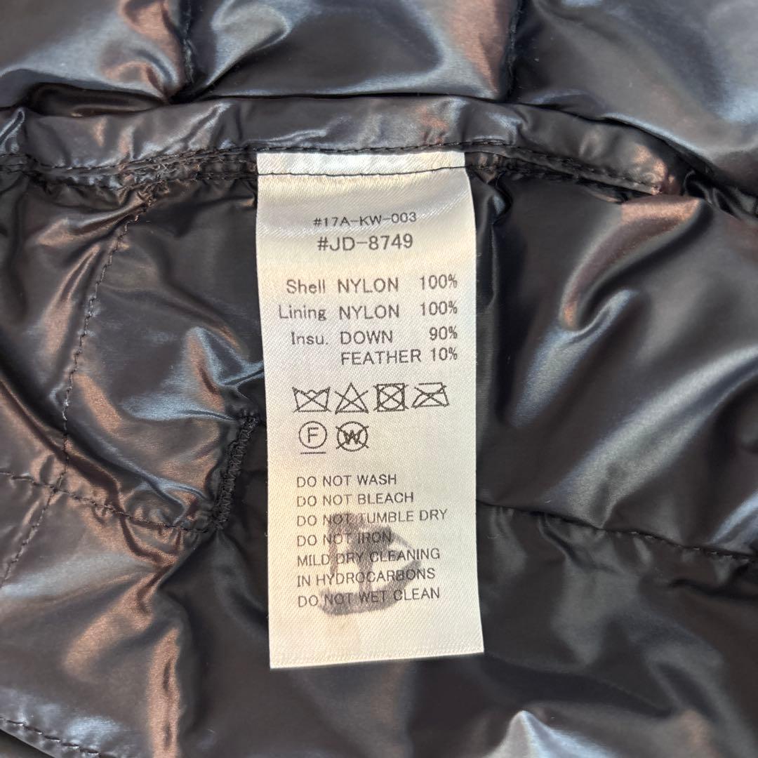 DANTON ダントン インナーダウンクルーネックベスト