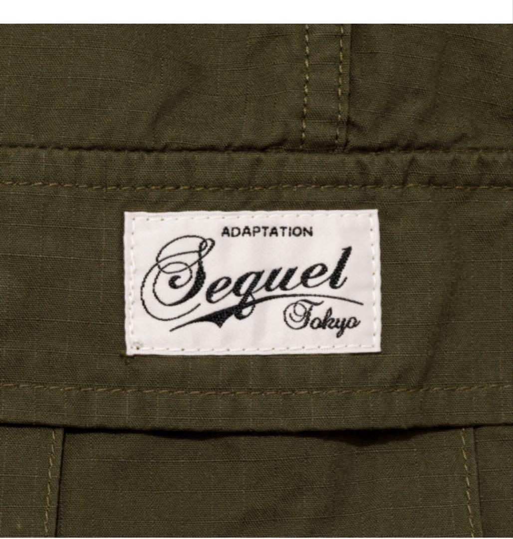 新品未使用 SEQUEL BDUPANTS OLIVE サイズ Ｌ