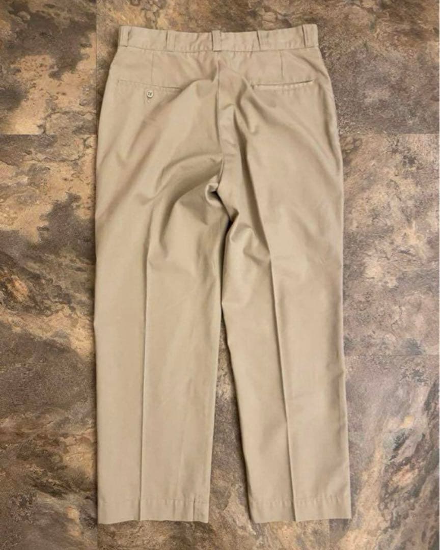 70s US.ARMY ミリタリー チノトラウザー 36×31