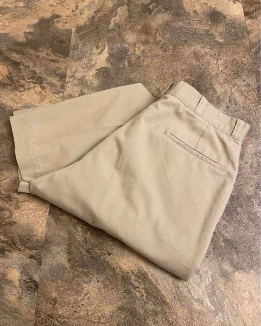 70s US.ARMY ミリタリー チノトラウザー 36×31