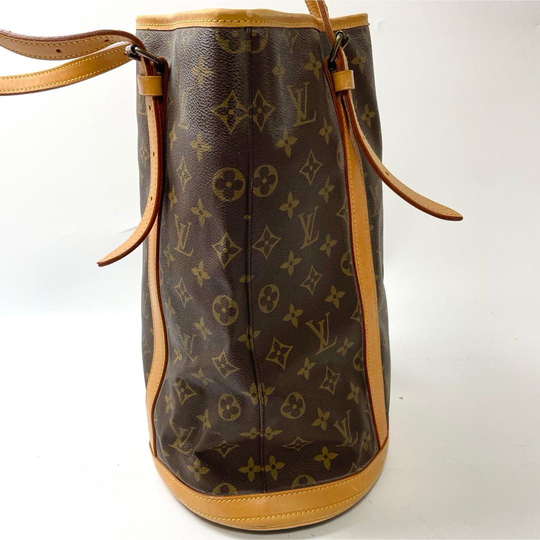 ルイヴィトン　モノグラム　バケット　トートバッグ　ショルダーバッグ