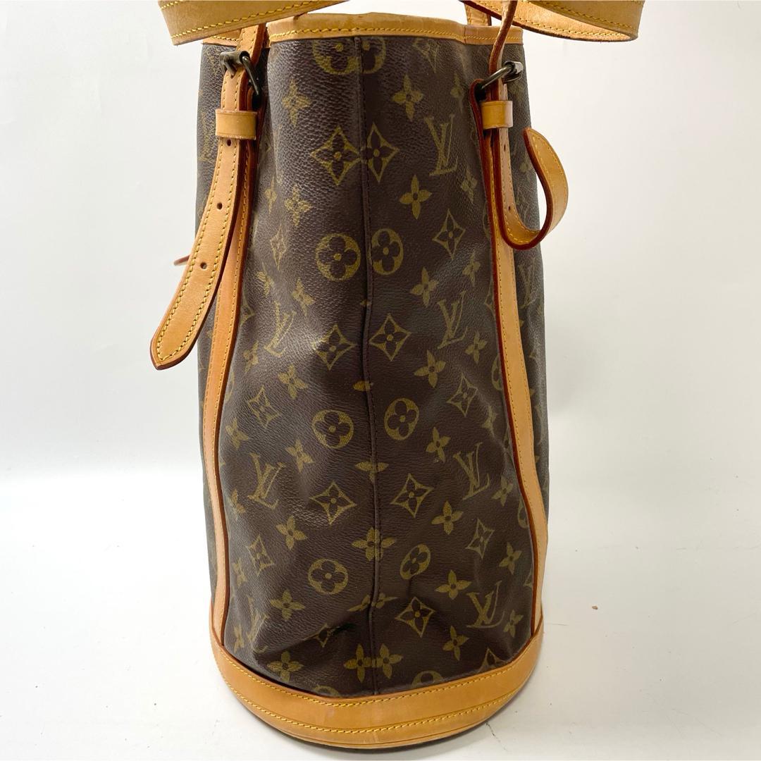 ルイヴィトン　モノグラム　バケット　トートバッグ　ショルダーバッグ