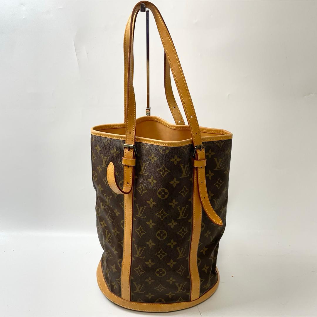 ルイヴィトン　モノグラム　バケット　トートバッグ　ショルダーバッグ