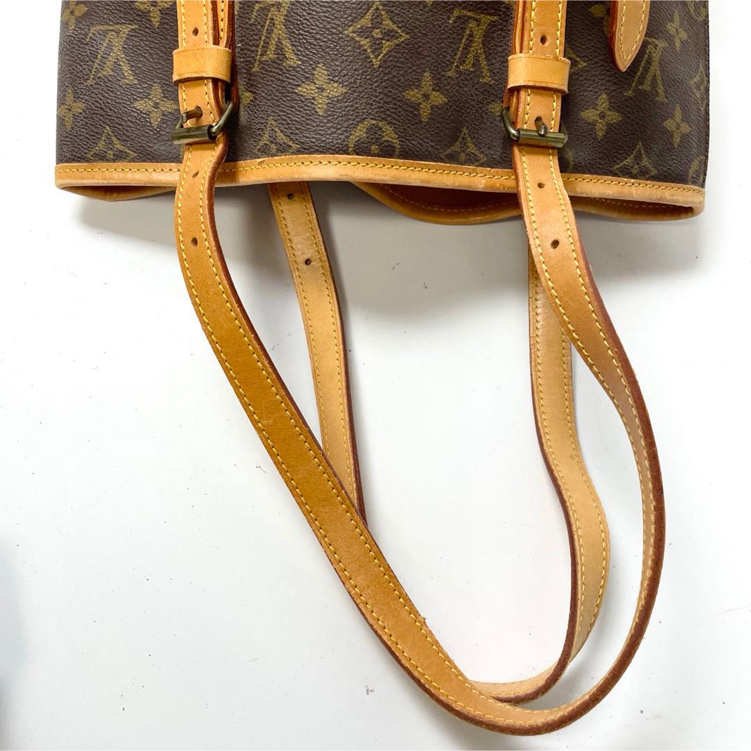 ルイヴィトン　モノグラム　バケット　トートバッグ　ショルダーバッグ