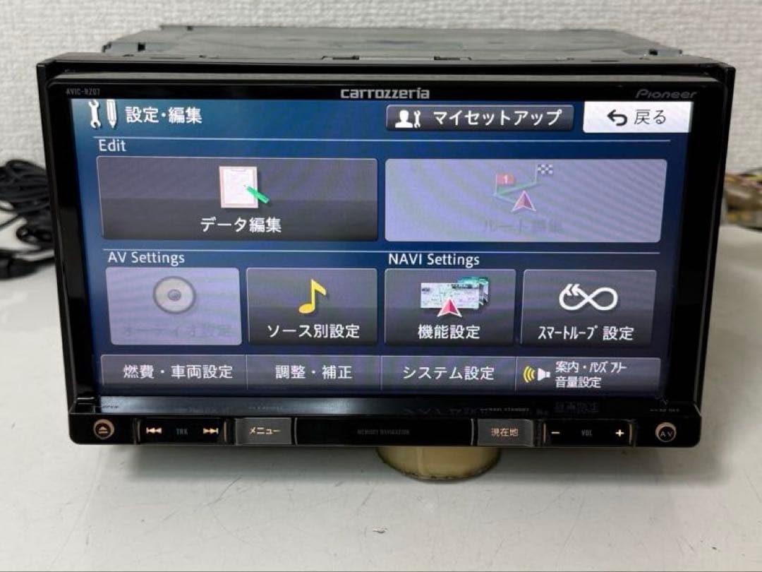 Carrozzeria カロッツェリア AVIC-RZ07 カーナビ 2014年