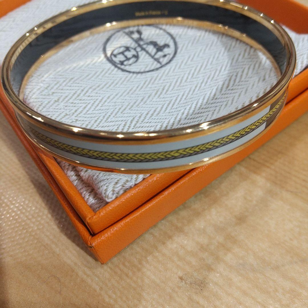 最終価格‼️ 未使用品 エルメス バングル エマイユ