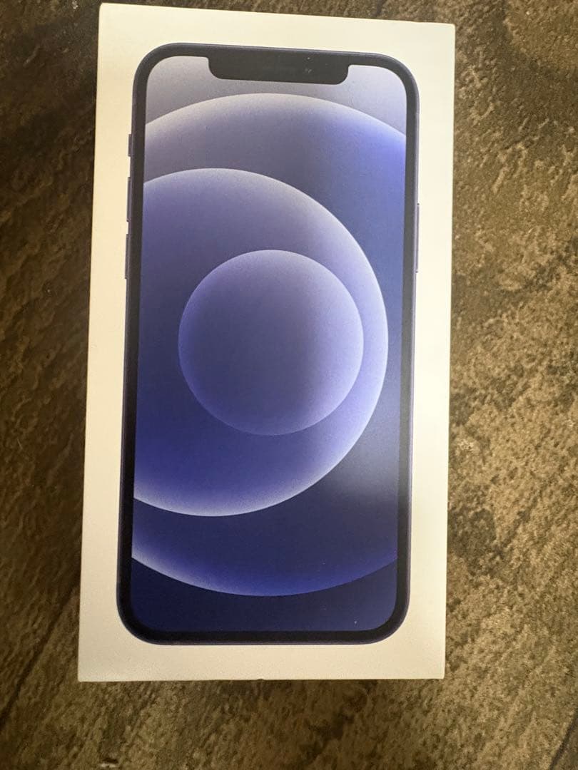 Apple iPhone12本体　64GB SIMフリー　黒色　付属品完備