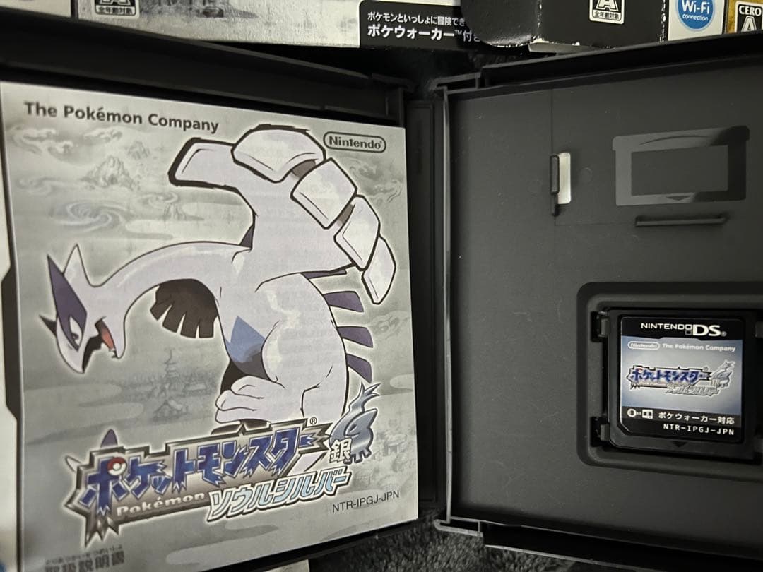 ポケットモンスター ハートゴールド ソウルシルバーセット　ポケウォーカー付き