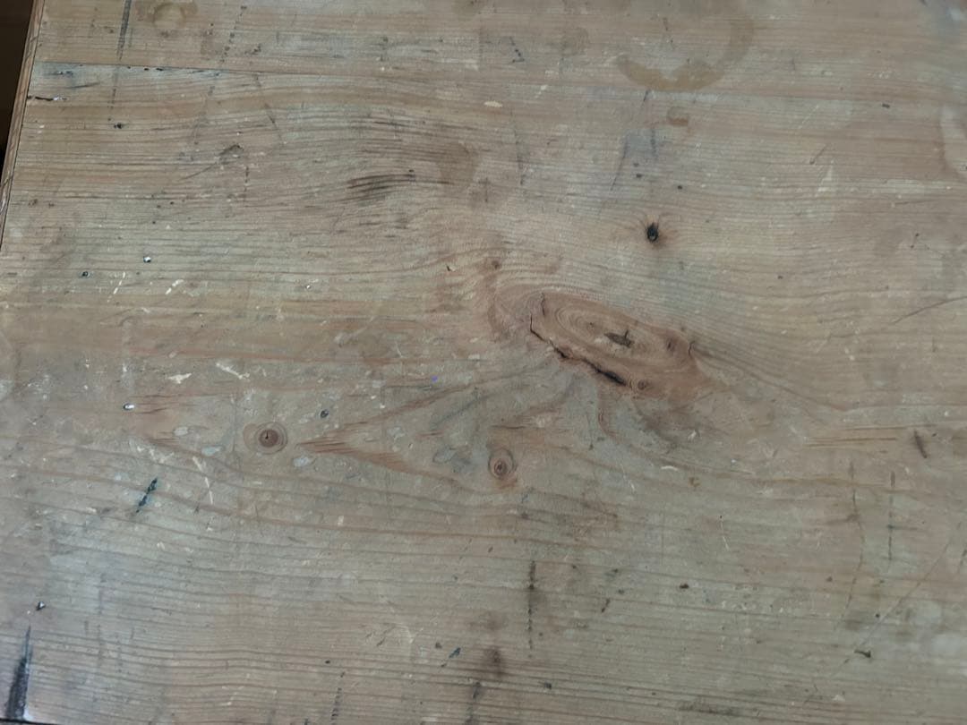 あーちゃん！アンティーク　オールドパイン　リネンボックス