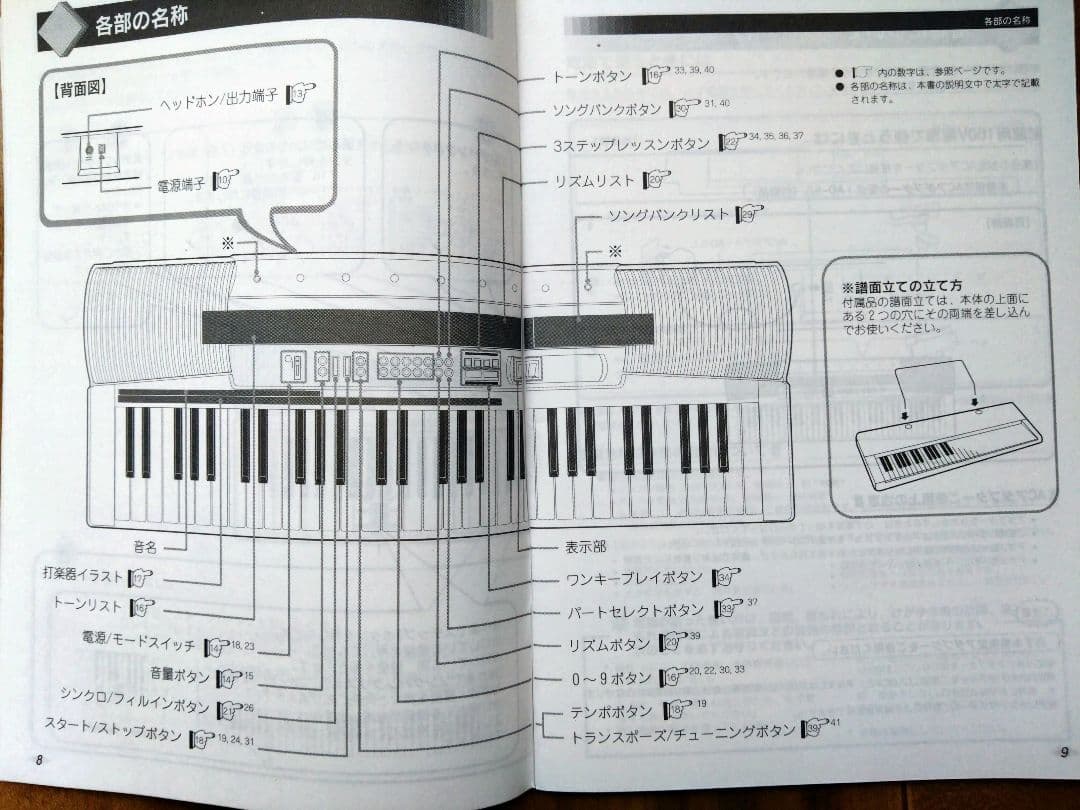 CASIO キーボード CTK-520L 光ナビゲーションシステム