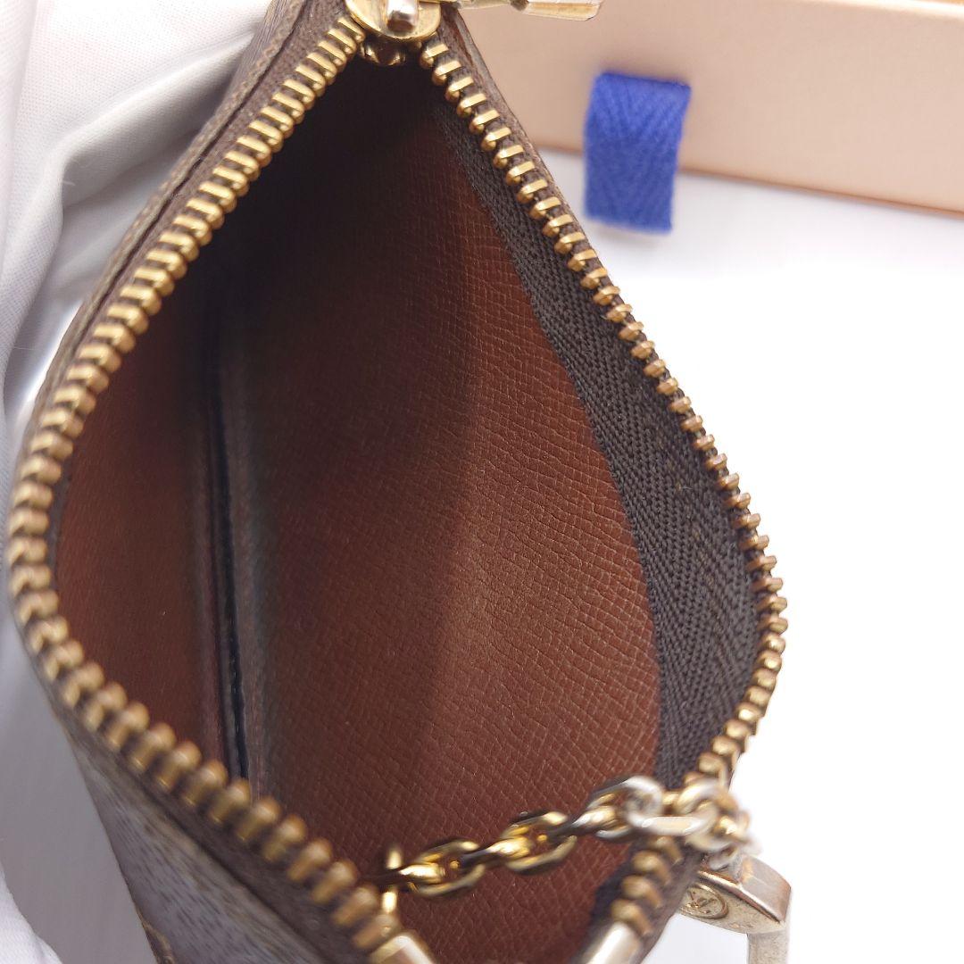 モノグラム　ポシェットクレ　金チェーン付き　メンズ　レディース