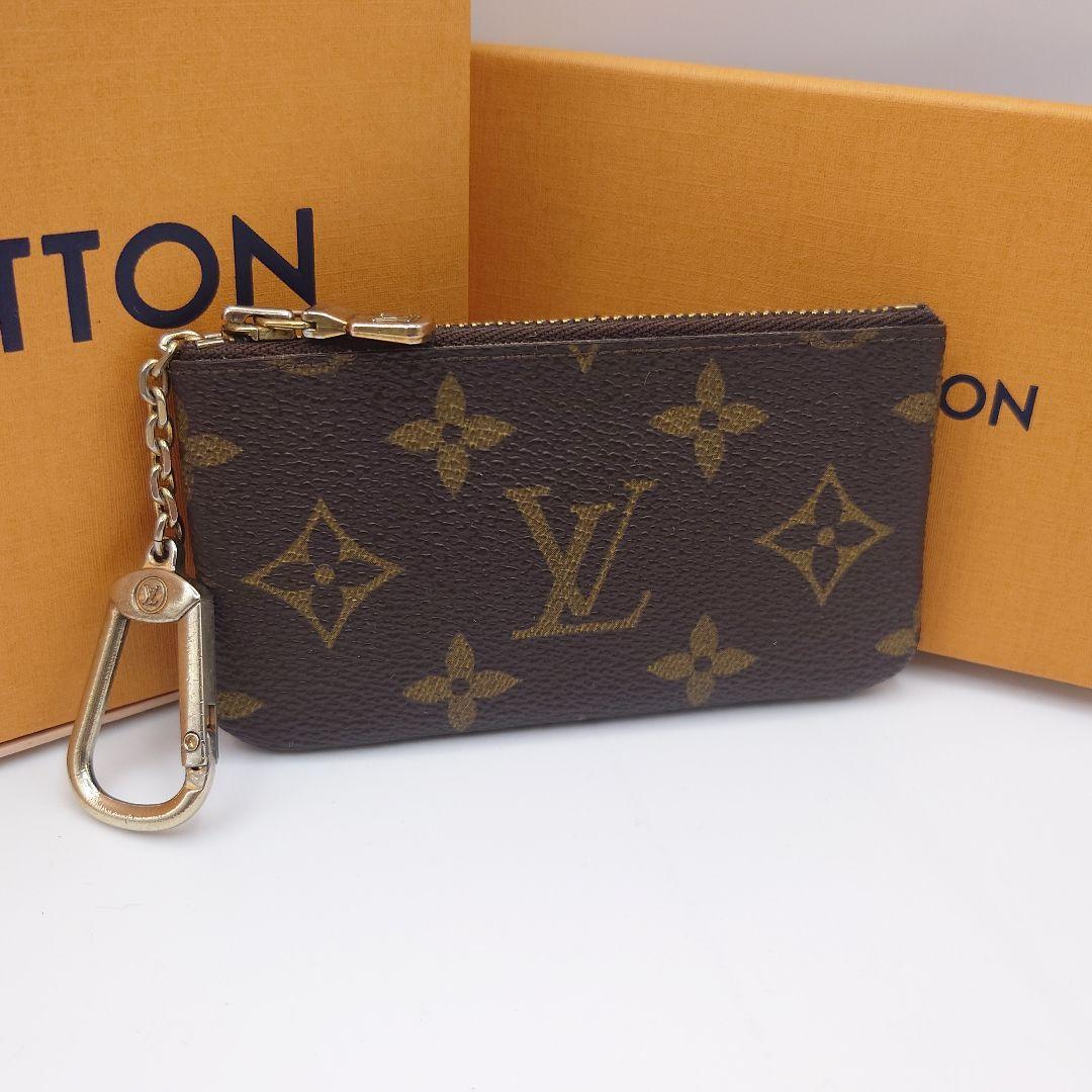 モノグラム　ポシェットクレ　金チェーン付き　メンズ　レディース