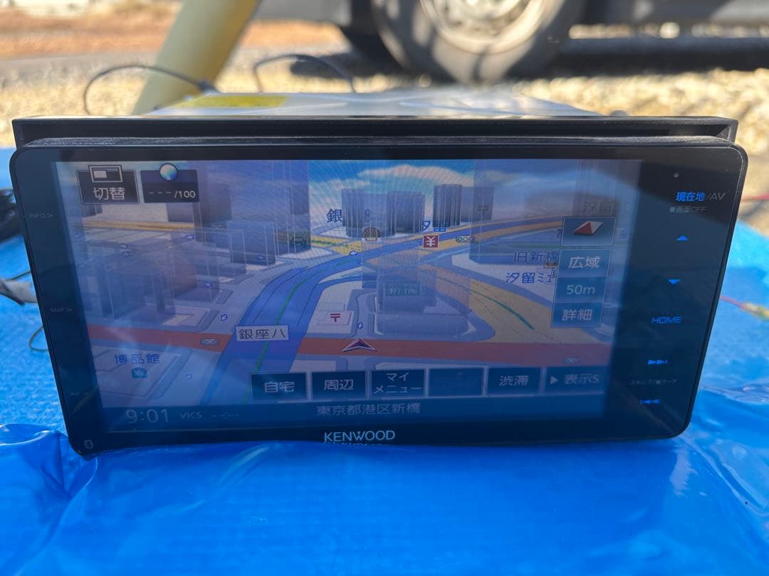 KENWOOD MDV-M705W ナビ　動作確認済　送料込み　値下げしました