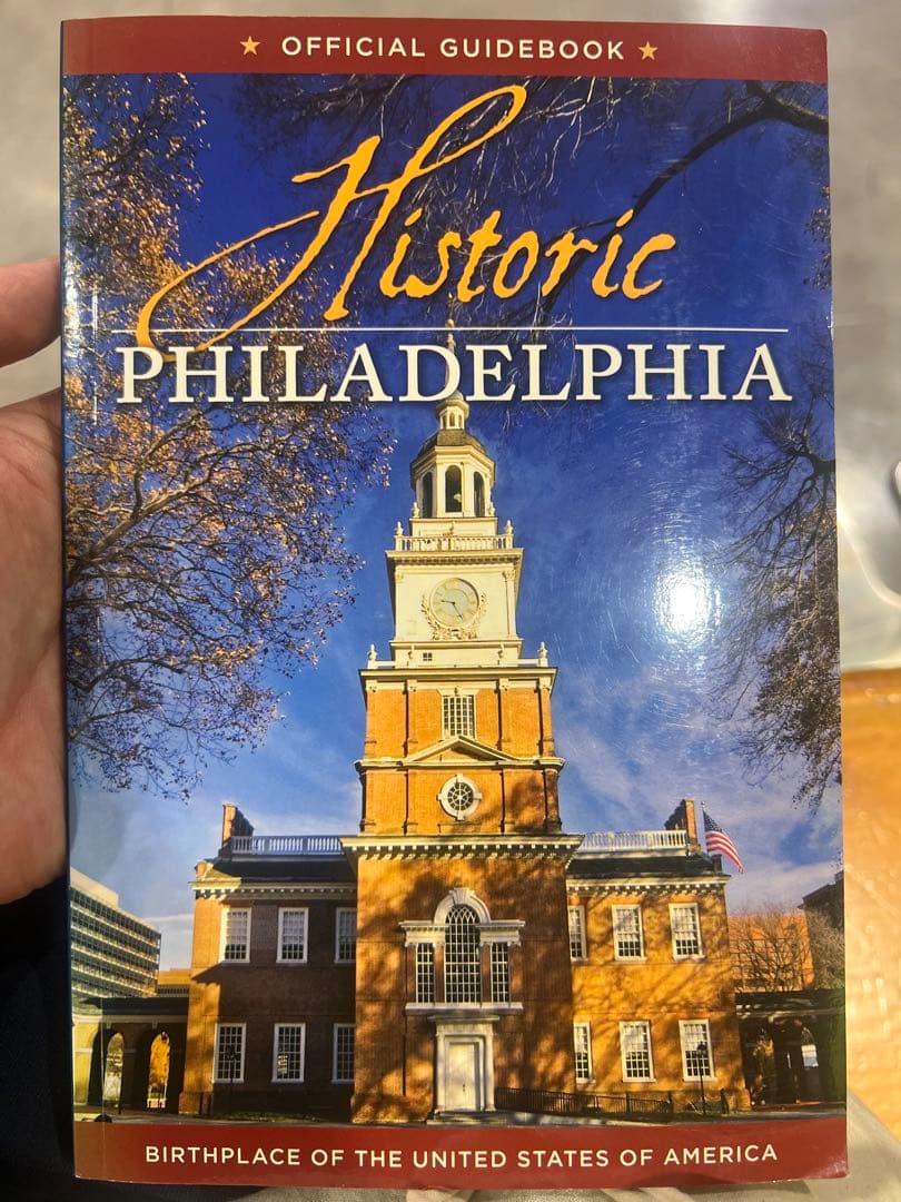 洋書 Historic Philadelphia Official Guidebook