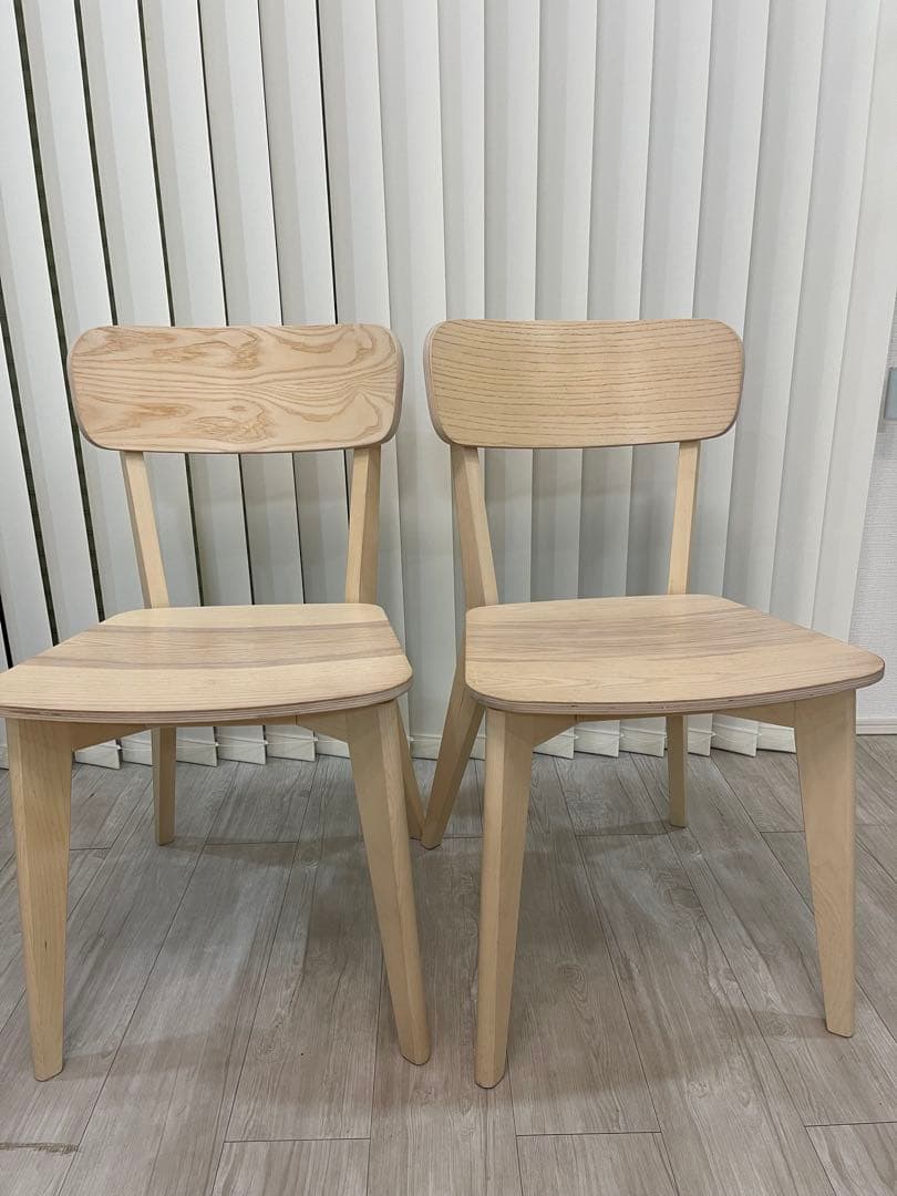 IKEA イケア LISABO リーサボー ダイニングチェア　2脚セット