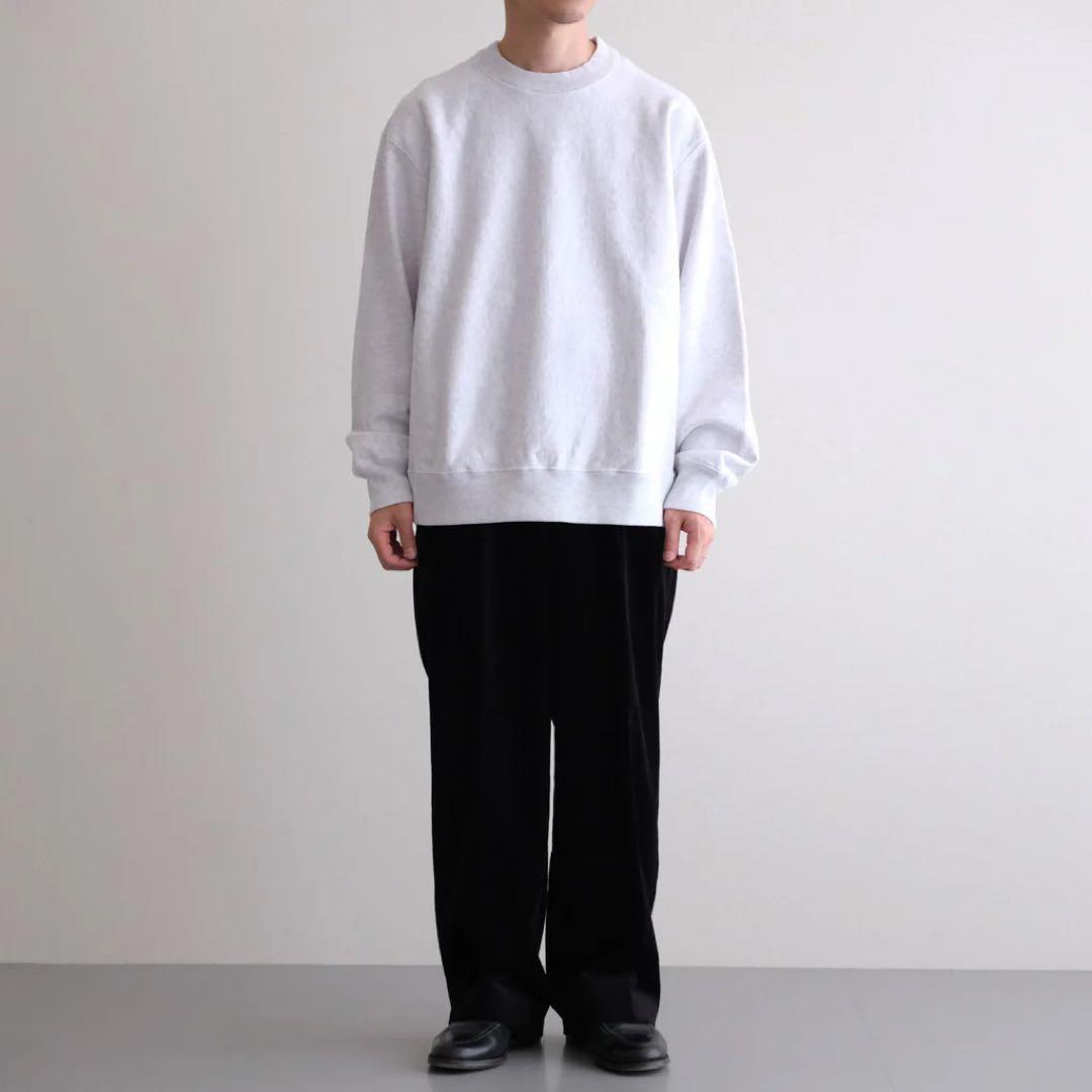 25AW MARKAWARE コーデュロイ タックパンツ BLACK size2