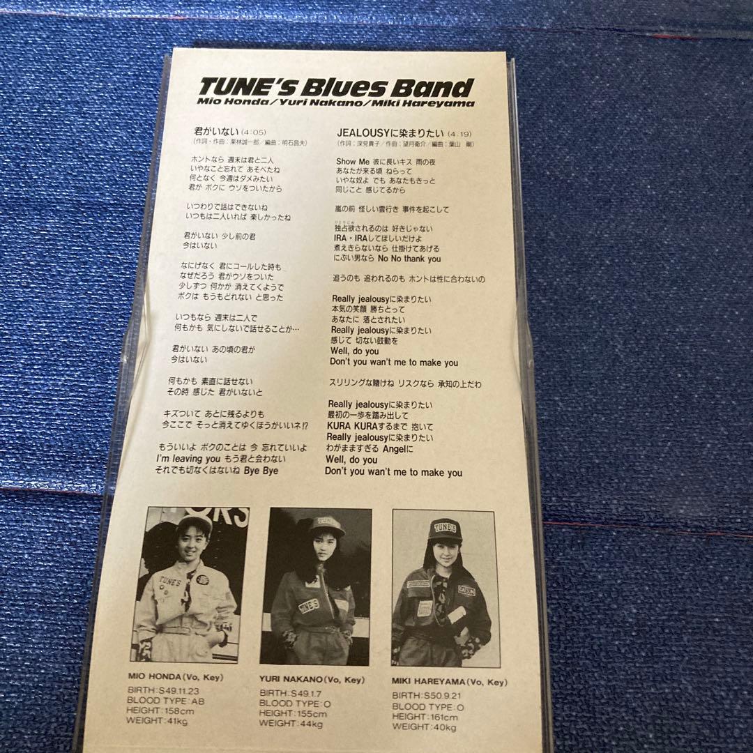 TUNE's Blues Band.君がいない ZARD 8センチ8cmシングル