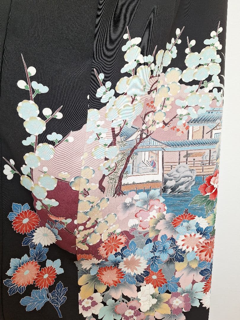 着物リメイクワンピース3704