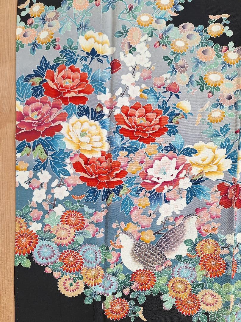 着物リメイクワンピース3704