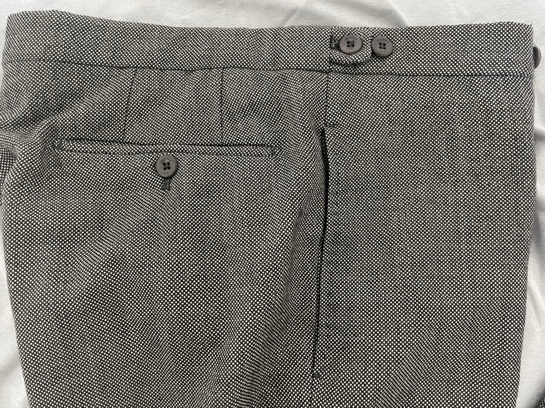 【ビームスF/秋冬春】インコテックス ウールスラックス 48（M〜L）