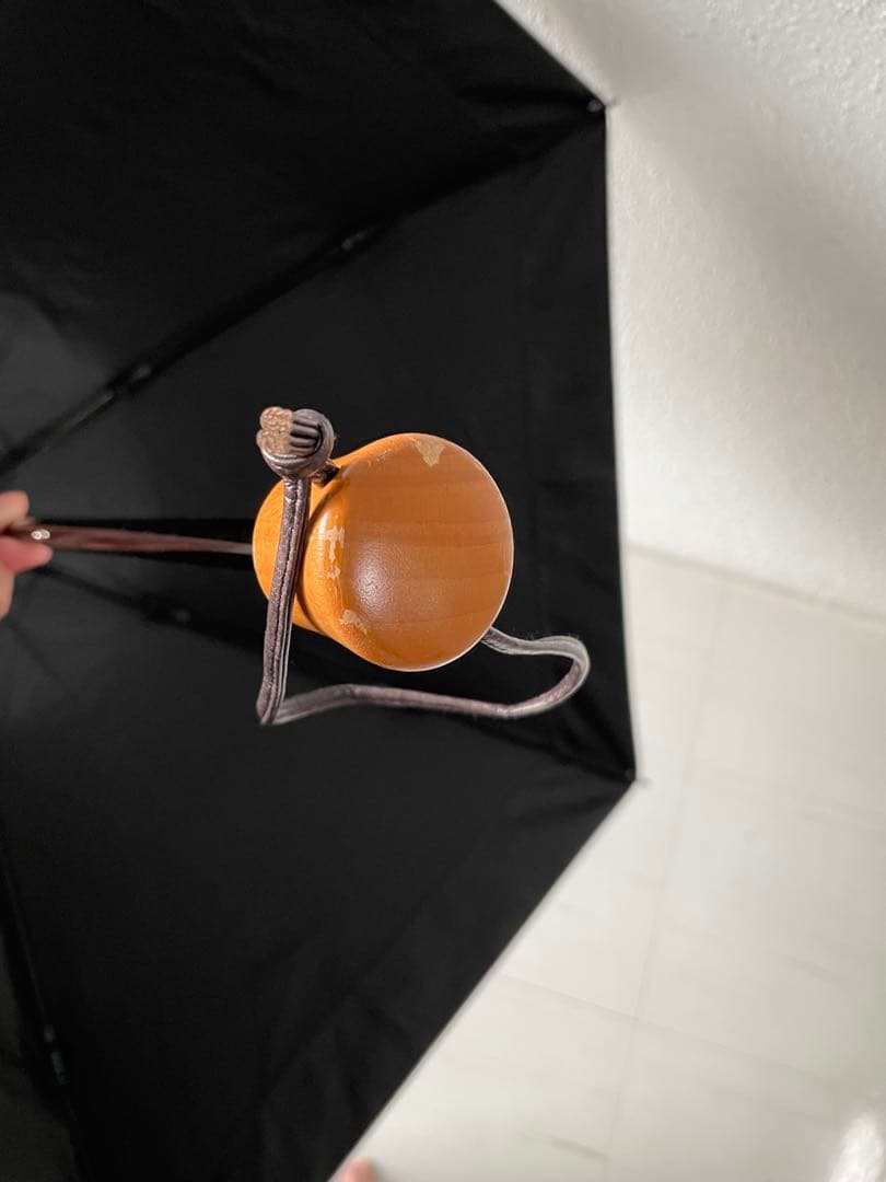 サンバリア100 晴雨兼用折りたたみ傘 ネイビー/ライトブルー