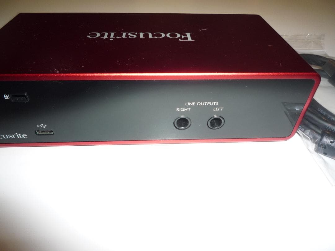 DTM・DAW Focusrite Scarlett 2i2 Gen3