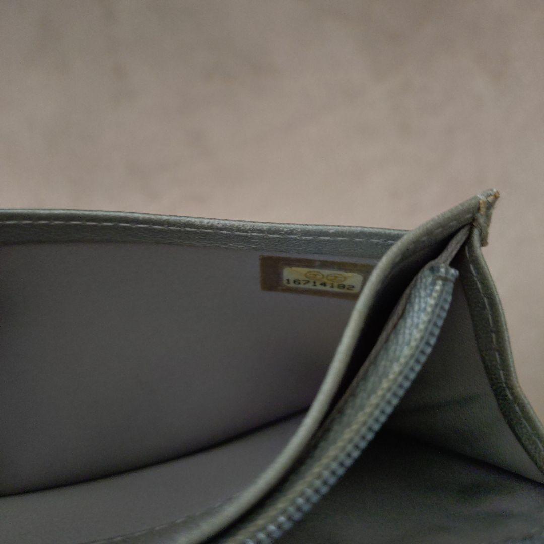 最終値引き！CHANEL ブラック 長財布 フラワーエンボス