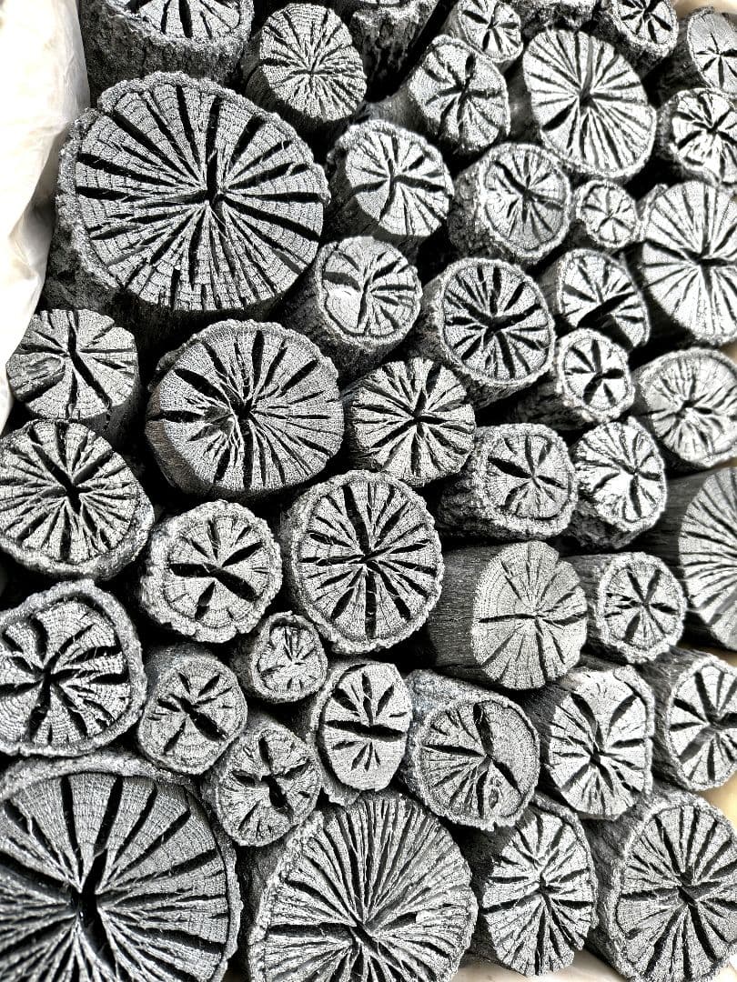 【 伊予の切炭 】約6kg クヌギ菊炭×2箱