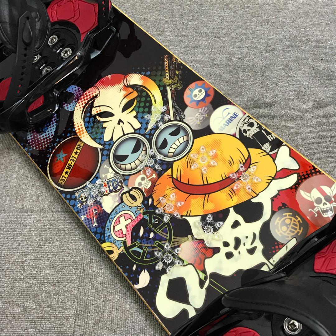 美品■ワンピースコラボ■WAX済■SALOMON ボード ビンディング メンズ