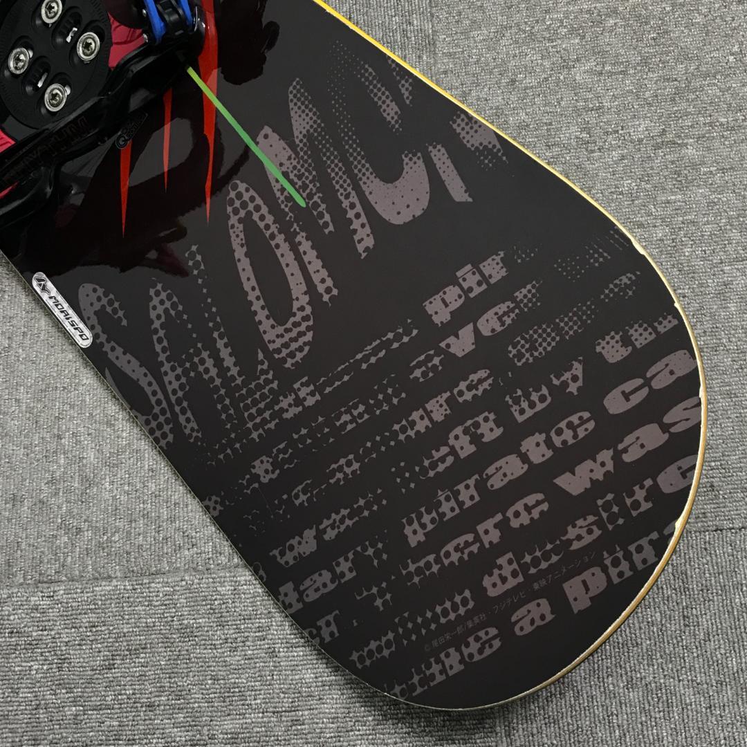 美品■ワンピースコラボ■WAX済■SALOMON ボード ビンディング メンズ
