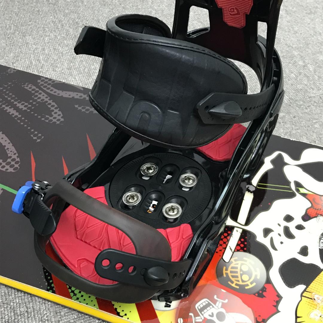 美品■ワンピースコラボ■WAX済■SALOMON ボード ビンディング メンズ