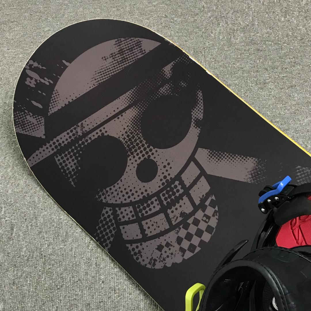 美品■ワンピースコラボ■WAX済■SALOMON ボード ビンディング メンズ