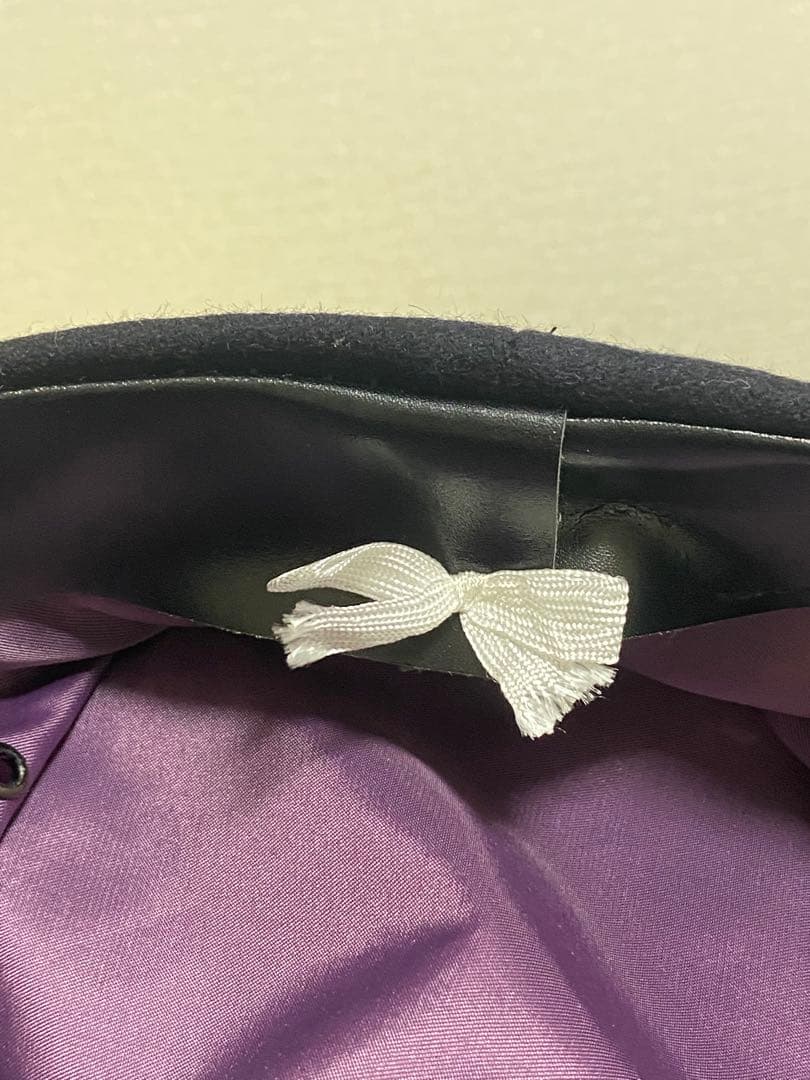 大日本帝国海軍　士官軍帽　制帽　56cm 複製品 日覆付　日本軍