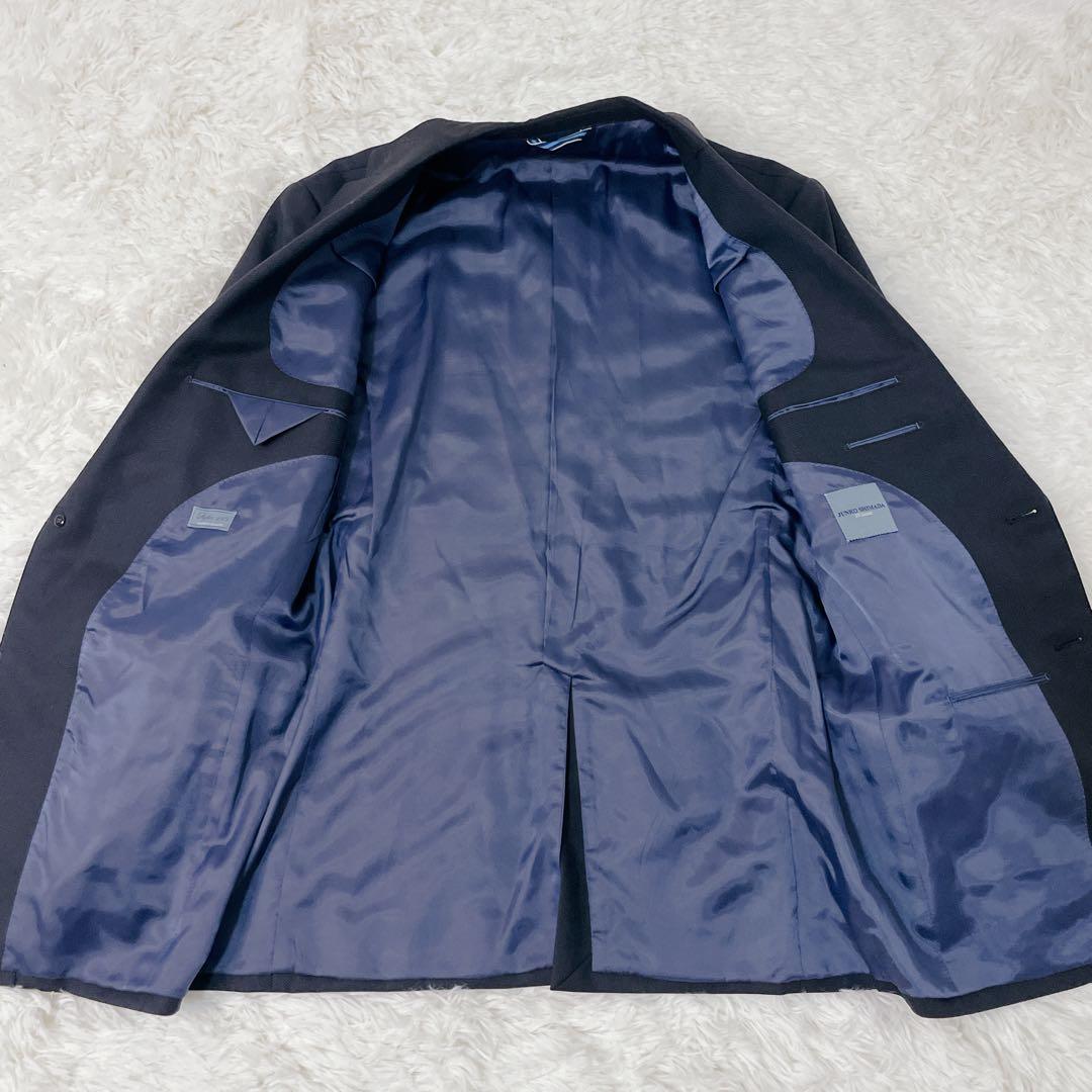 美品✨JUNKO SHIMADA Super100’s 濃紺スーツ175 L