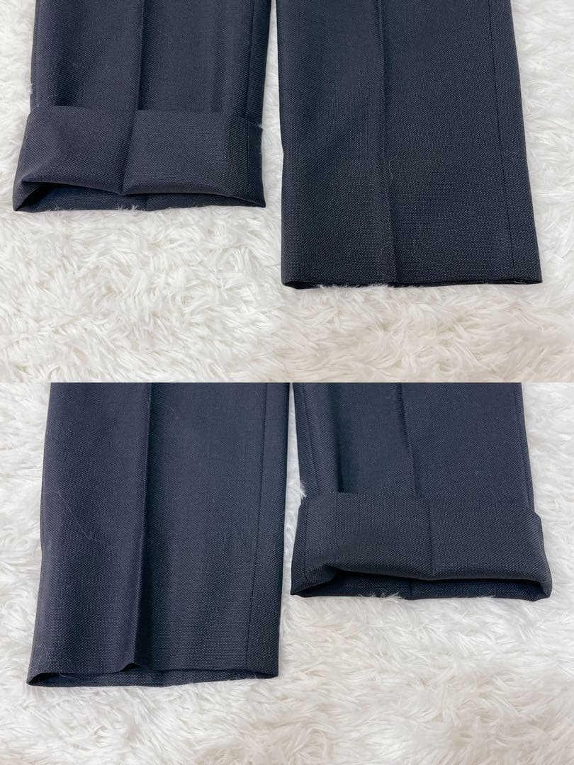 美品✨JUNKO SHIMADA Super100’s 濃紺スーツ175 L