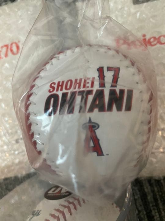 大谷翔平　ホームランダービー記念ボール　ガンダム