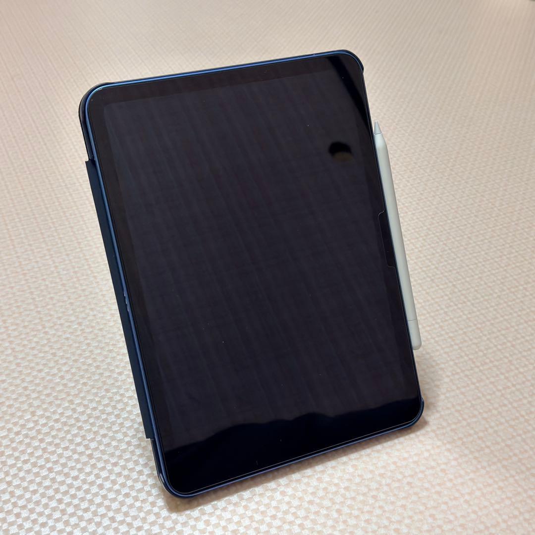 iPad A16 128GB ブルーApple Pencil USB-C ケース