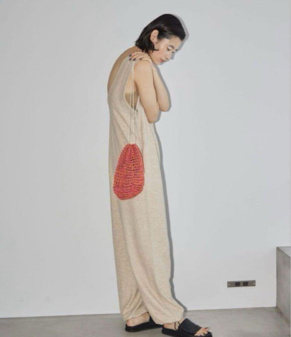 ヨルコ　TODAYFUL コットンリネンラフコンビネゾン