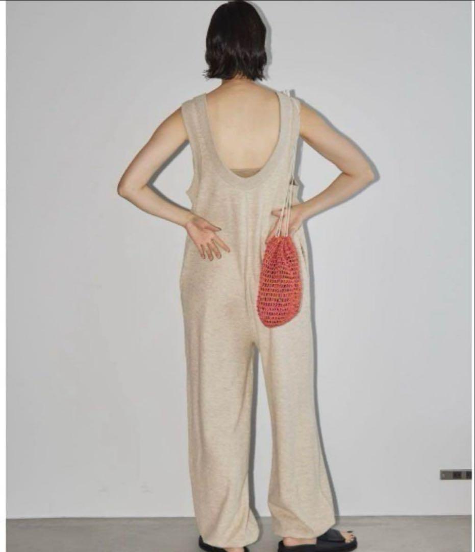 ヨルコ　TODAYFUL コットンリネンラフコンビネゾン