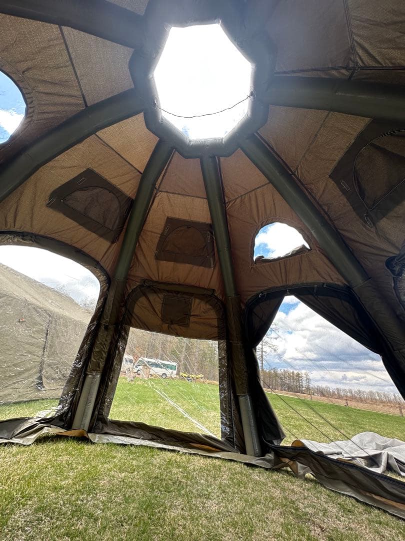 インフレータブル　ドームテント　4〜6人用