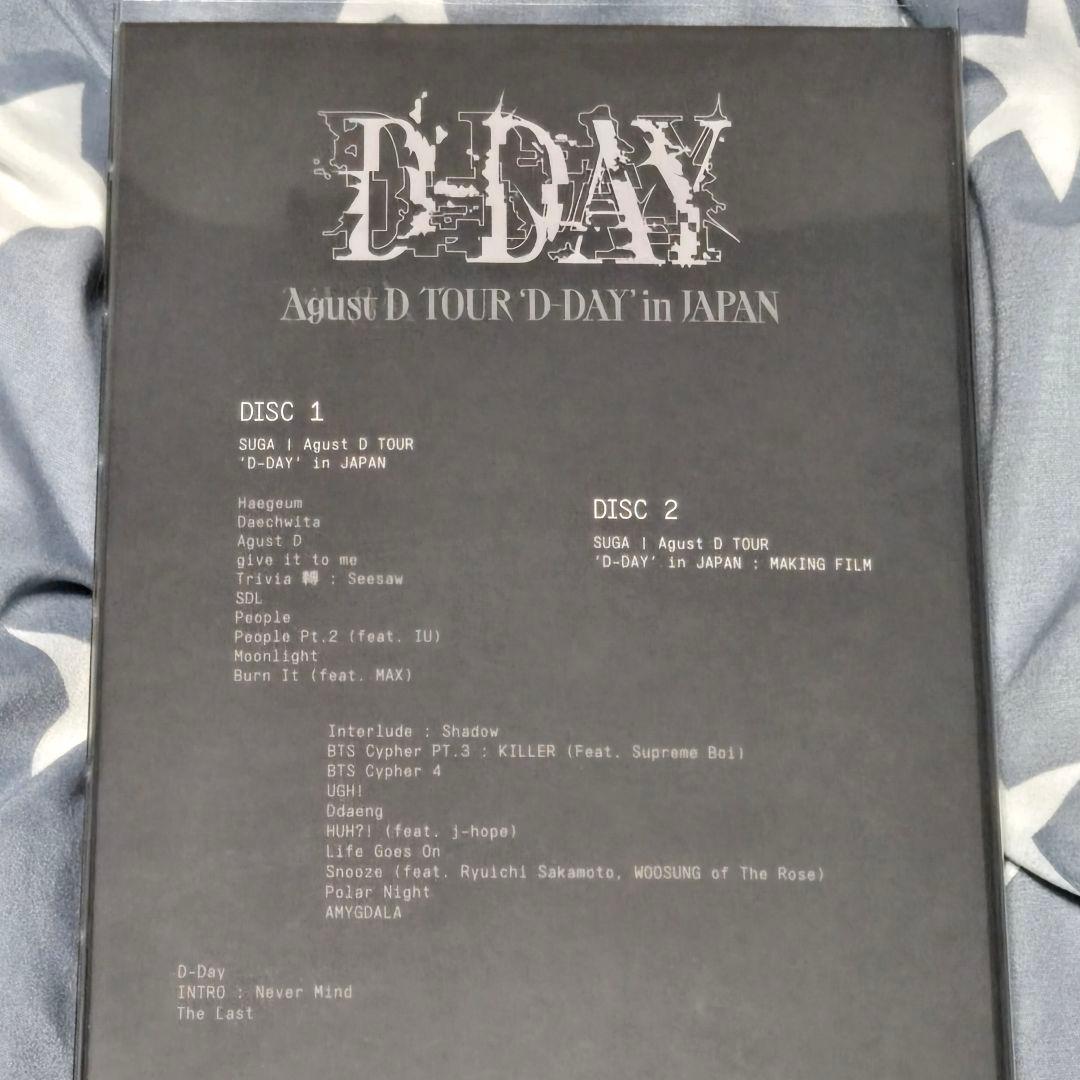 K-POP・アジア SUGA D-DAY in JAPAN Blu-ray