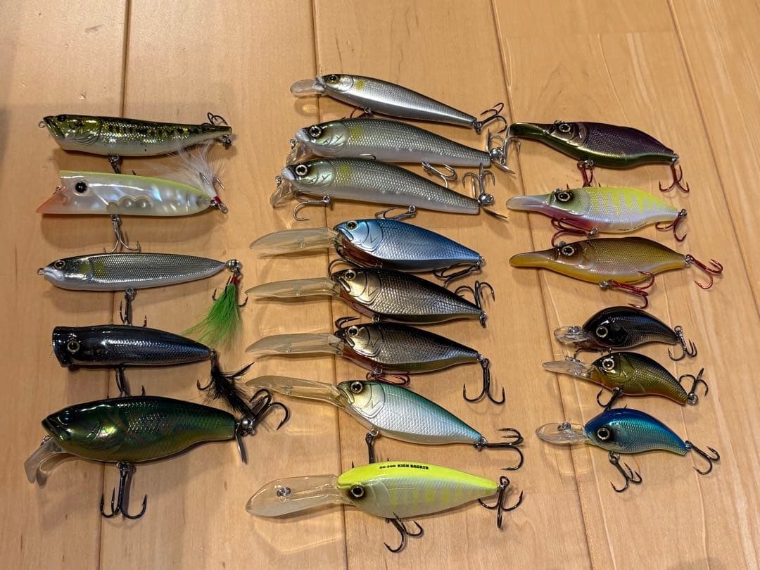 デプス　ルアーセット　バス釣り引退