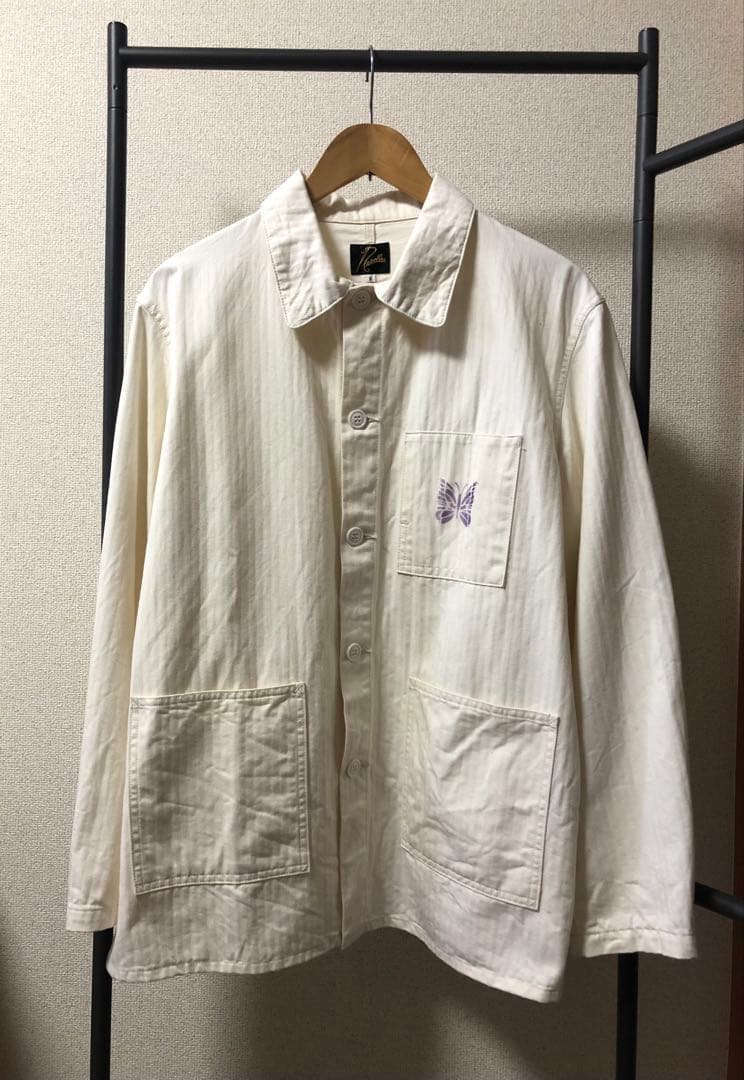 ジャケット・アウター Needles D.N.Coverall-Cotton Herringbone
