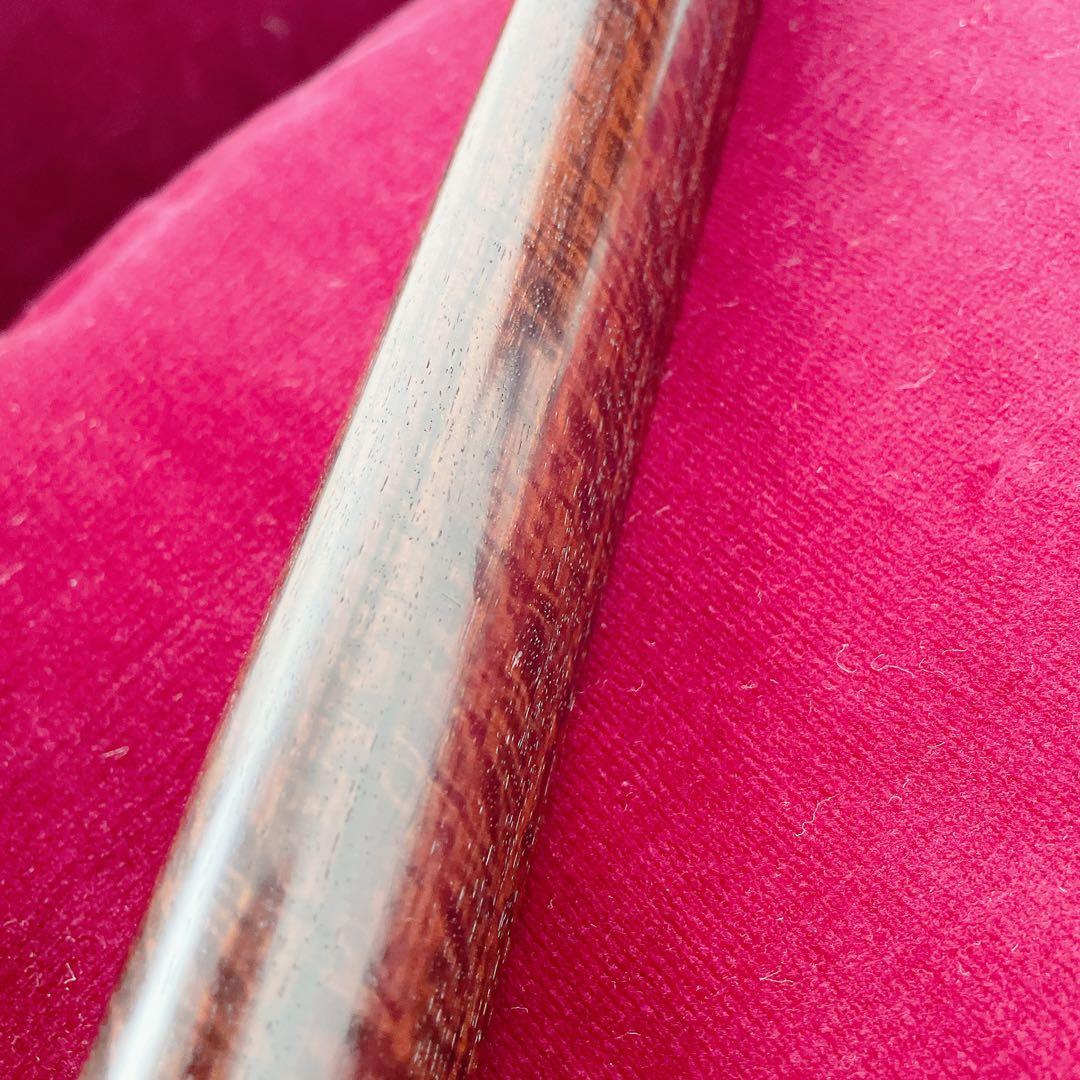 高級三味線 紅木 虎トチ 子持ち綾杉胴 一本溝 金ホゾ 細棹 東さわり 和楽器