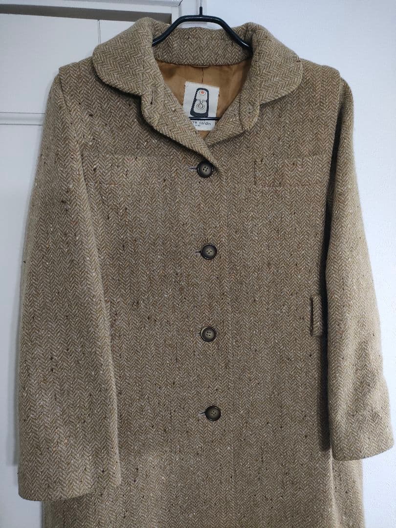 希少70s80sアーカイブ✦pierrecardinピエールカルダンロングコート