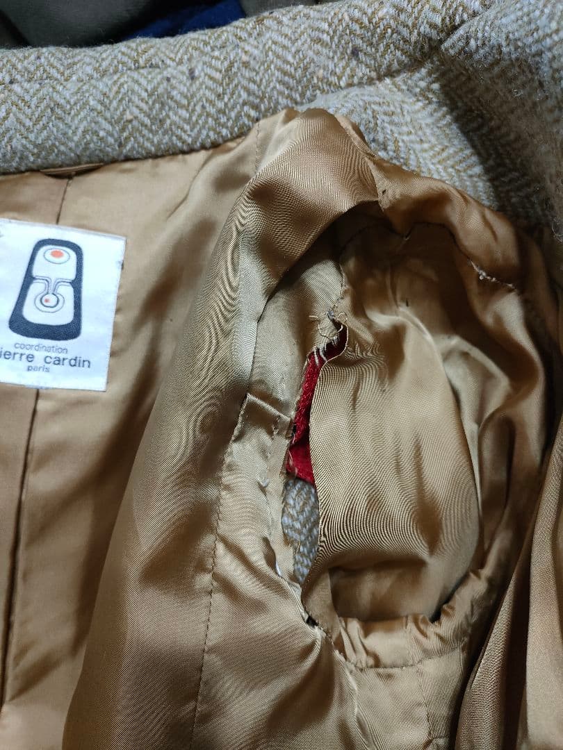 希少70s80sアーカイブ✦pierrecardinピエールカルダンロングコート