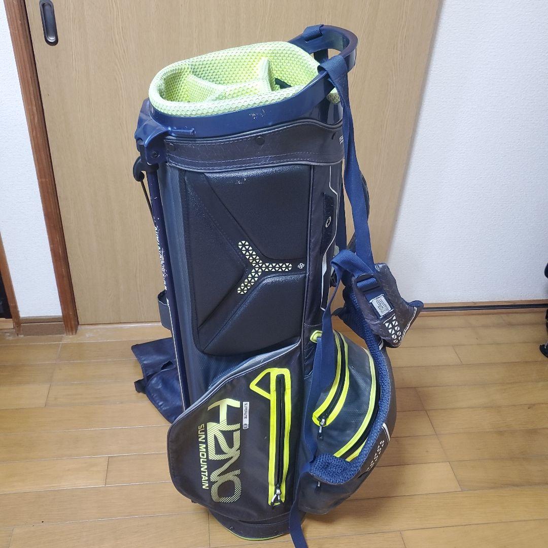 サンマウンテン 軽量防水スタンド式 キャディバッグ H2NO