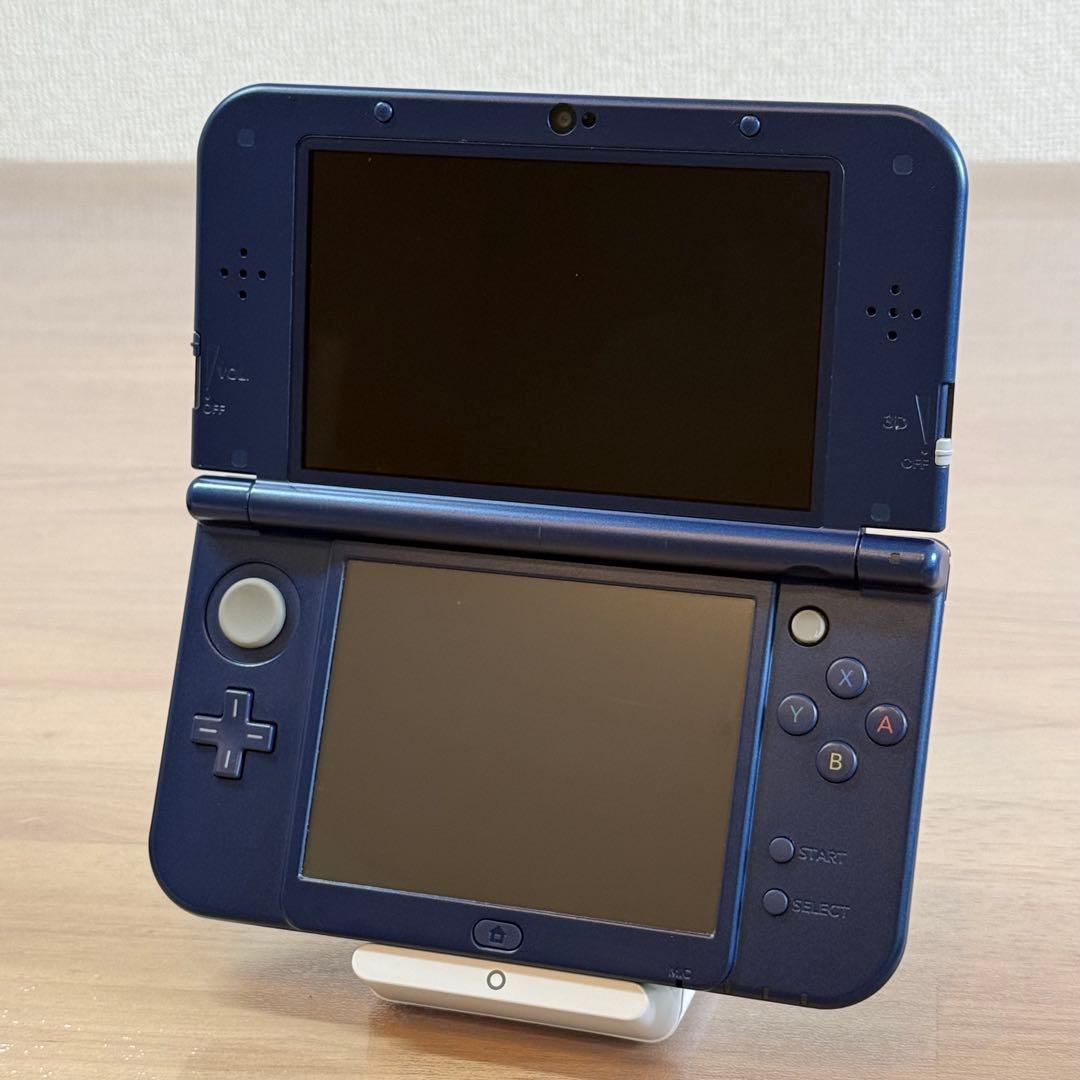 4-274【美品】Newニンテンドー3DS LL メタリックブルー